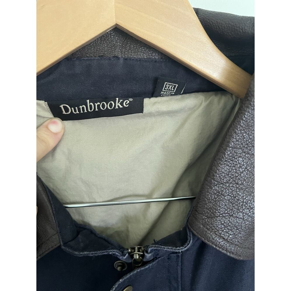 Vtg Dunbrooke Distinctive Images 3XL Canvas Trucker Jacket Miami Dolphins - Picture 6 of 10